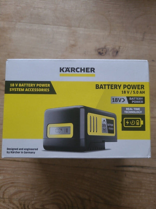 Karcher 18/50 18v Cordless Li-ion Battery 5ah NEW IN BOX.