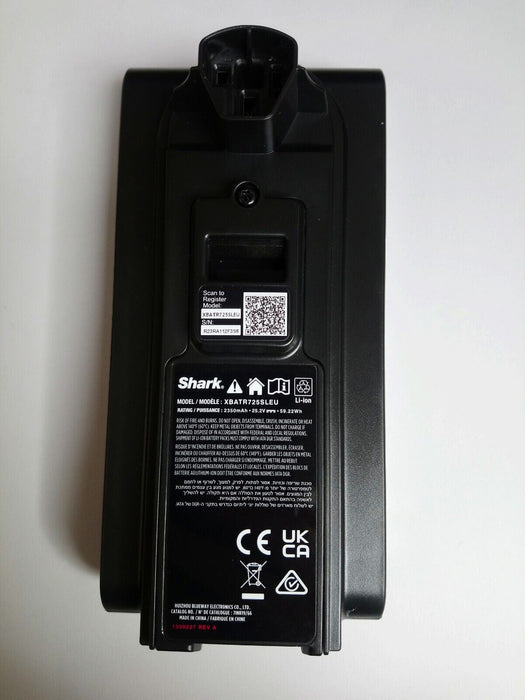 Shark XBATR725SLU Li-lon Battery For Shark Cordless Stratos Vacuum New