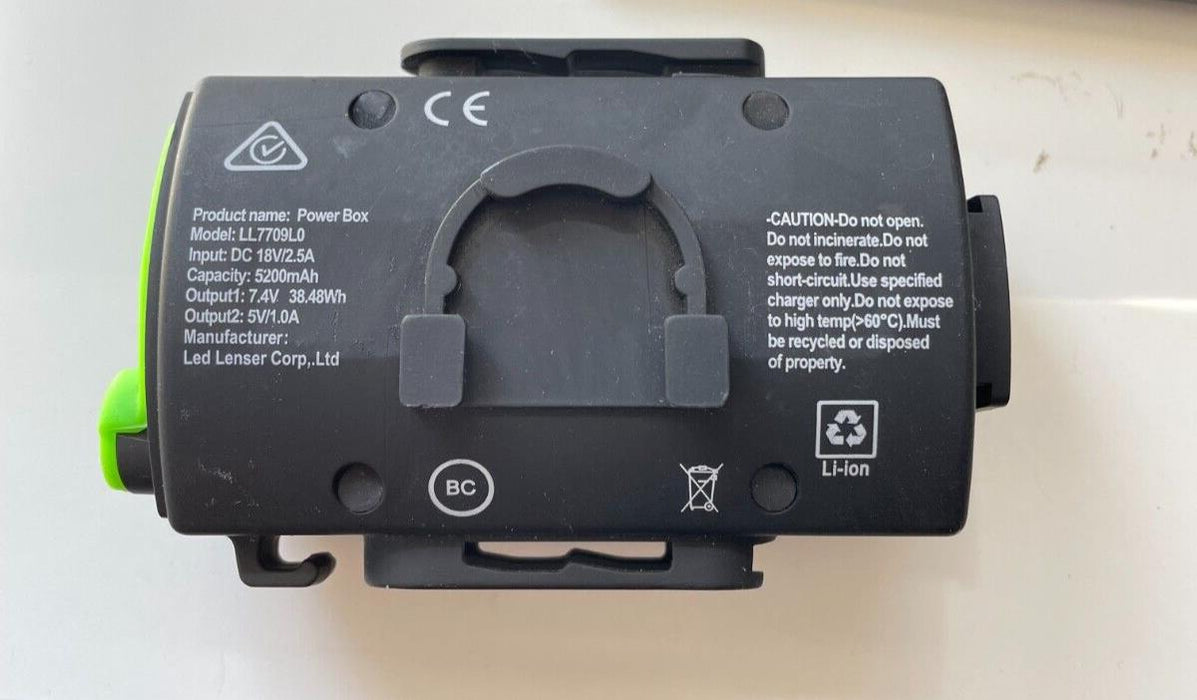 LED LENSER XEO 19R Battery Used