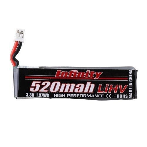 5x AHTECH Infinity 3.8V 520mAh 85C 1S HV 4.35V Lipo Battery PH2.0 Plug