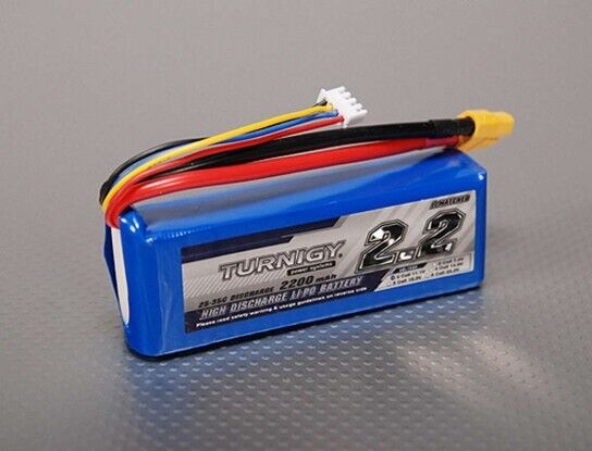 Turnigy 2200Mah 3s 11.1v 25c - 35c Lipo Pack