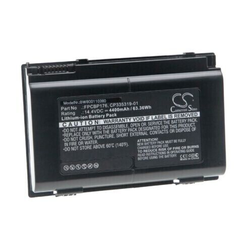 Battery for Fujitsu FPCBP175 10.8V 5200mAh New