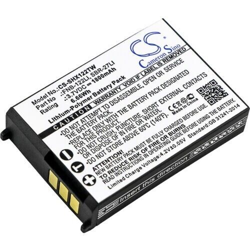 Two-Way Radio Battery for Standard Horizon FNB-122Li SBR-27LI HX300 3.7V 1800mAh