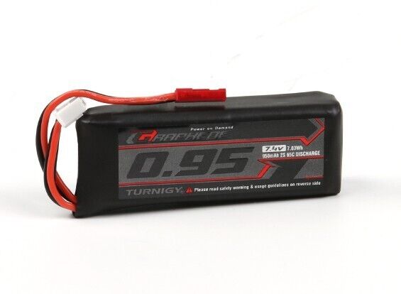 Turnigy Graphene 950mAh 2S 7.4v 65C LiPo Battery Pack w/JST-SYP-2P