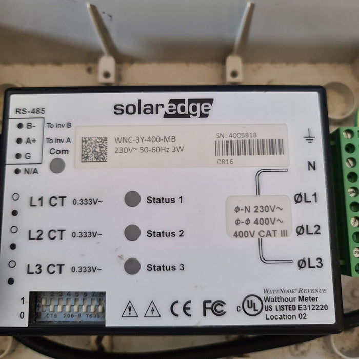 SolarEdge 3.5kW AC Inverter 1 Phase, Lambda Battery Management, Watt Hour Meter