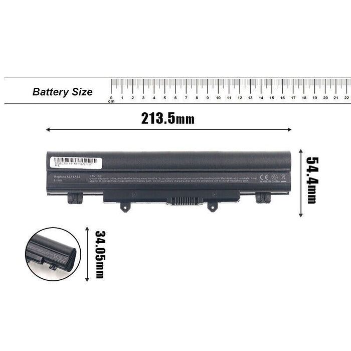 Battery AL14A32 for Acer Aspire E14 E15 E5-511 E5-521 V3-472 V3-572G E5-511P