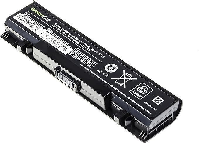 Green Cell RM791/KM973 Laptop Battery for Dell Studio 17 1735 36 6 Cell 4400mah