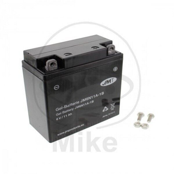 JMT Block Battery 6N11A-1B Gel 6V 11Ah