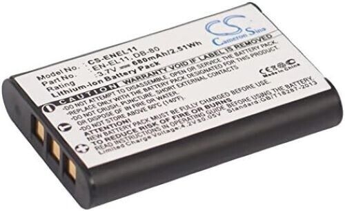Cameron Sino Battery EN EL11 [PENTAX] Optio M50, Optio S1, Optio V20, Optio W60