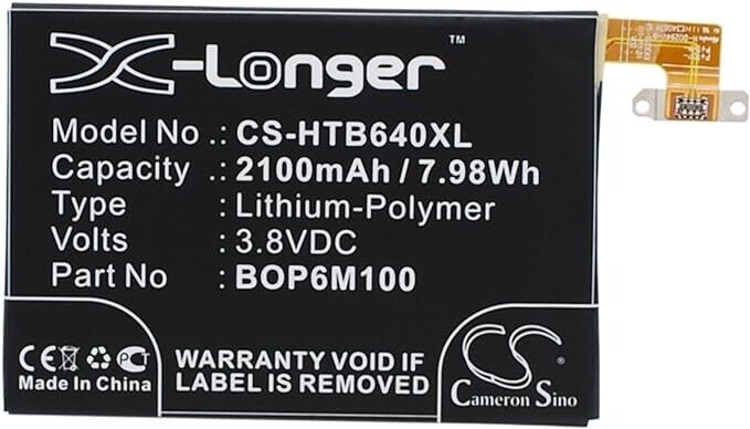 Battery For HTC 35H00216-00M,0P6B640,0P8B200,HTC6515L,M5,One M8 Mini,One Mini 2