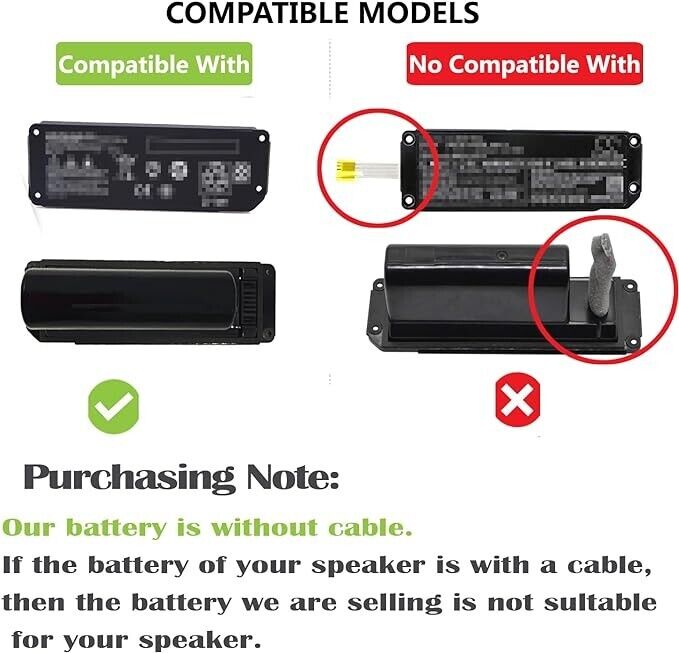 Speaker battery for Bose Soundlink Mini Bluetooth Wireless Speaker （I One Model）