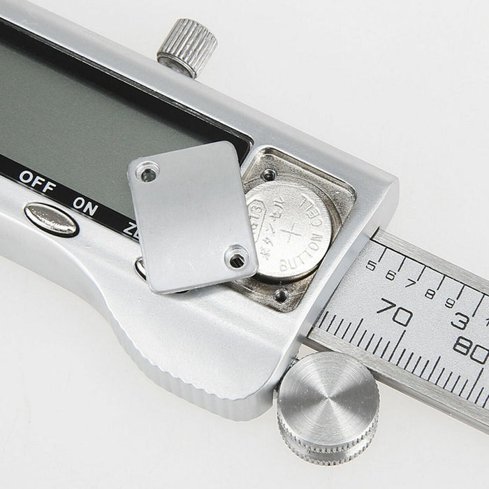 6" LCD Digital Vernier Caliper Stainless Steel 150mm Micrometer Gauge Ruler Tool