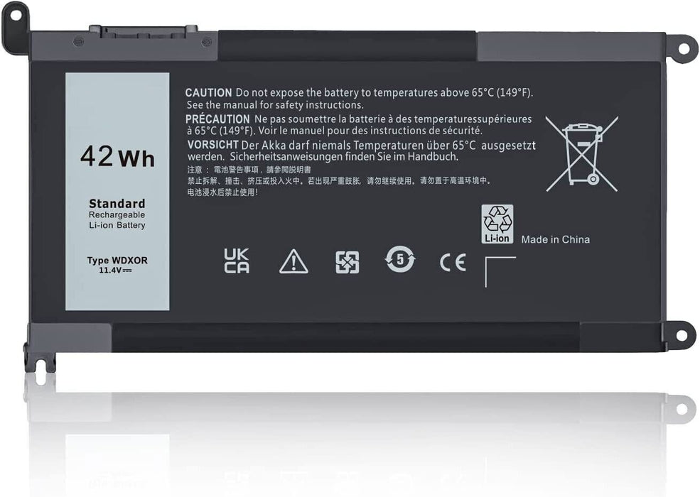 Battery WDX0R For Dell Inspiron 13 7368 5378 7378 5368 15 5578 7560 P56F 13MF