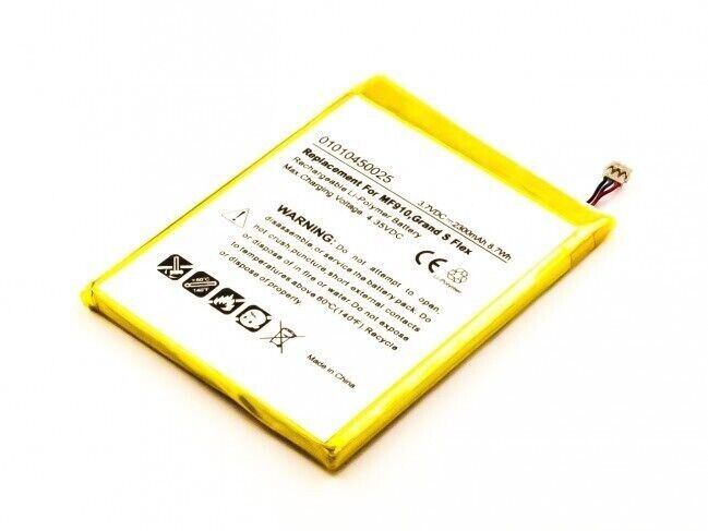 Battery for ZTE GRAND S FLEX - Replaces LI3823T43P3H715345 - Li-Polymer 2000mAh