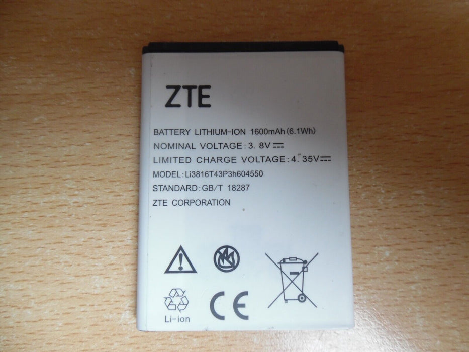 Battery for ZTE Blade A110 Li3715T42P3h604550 Original ZTE New