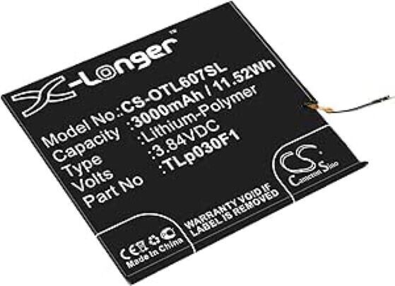 Battery 3000mAh compatible with [BlackBerry] BBA100-1, BBA100-2, DTEK60, for [Al