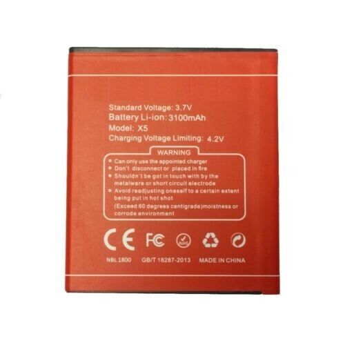Doogee X5 3100 mAh battery NBL1800