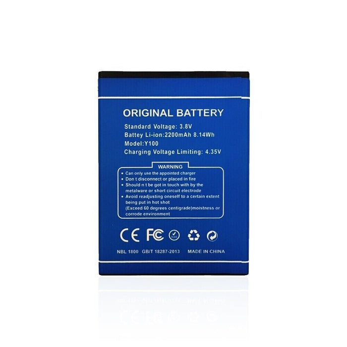 Original Battery for Doogee Valencia Y100 Pro (3.8V, 2200mAh)