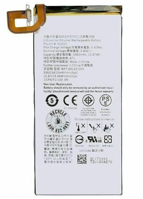 REPLACEMENT BLACKBERRY PRIV BATTERY HUSV1 RHK211LW STV100-1 BAT-60122-003