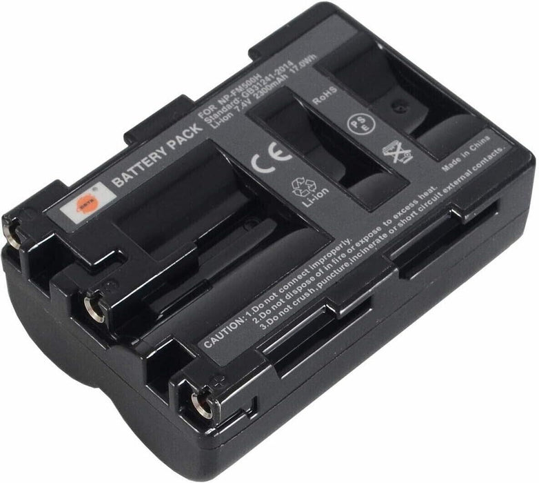 NP-FM500H Rechargeable Li-Ion Battery for Sony A200 A300 A350 A700 Alph