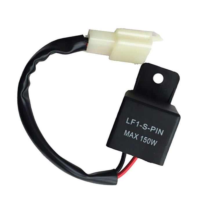 2-Pin LF1-S-PIN LED Flasher Relay Fix For LED Turn Signal Lamps  Flash