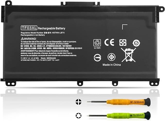 KYUER TF03XL TF03041XL Laptop Battery for HP Pavilion 14-BF 14-BK 14-BP 14-CD 15