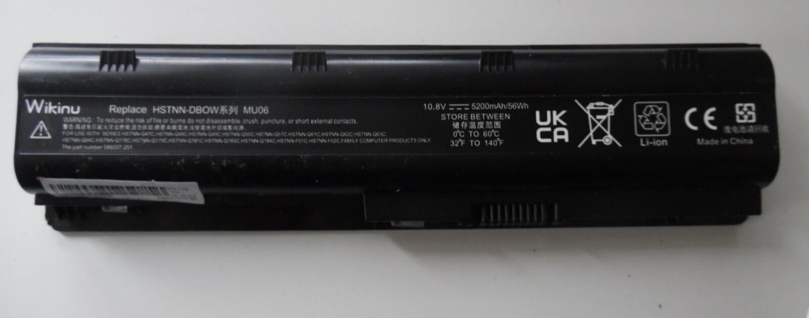 MU06 Battery for HP 2000 250 430 431 635 650 655 Notebook Pavilion G4 G6 G62 G72