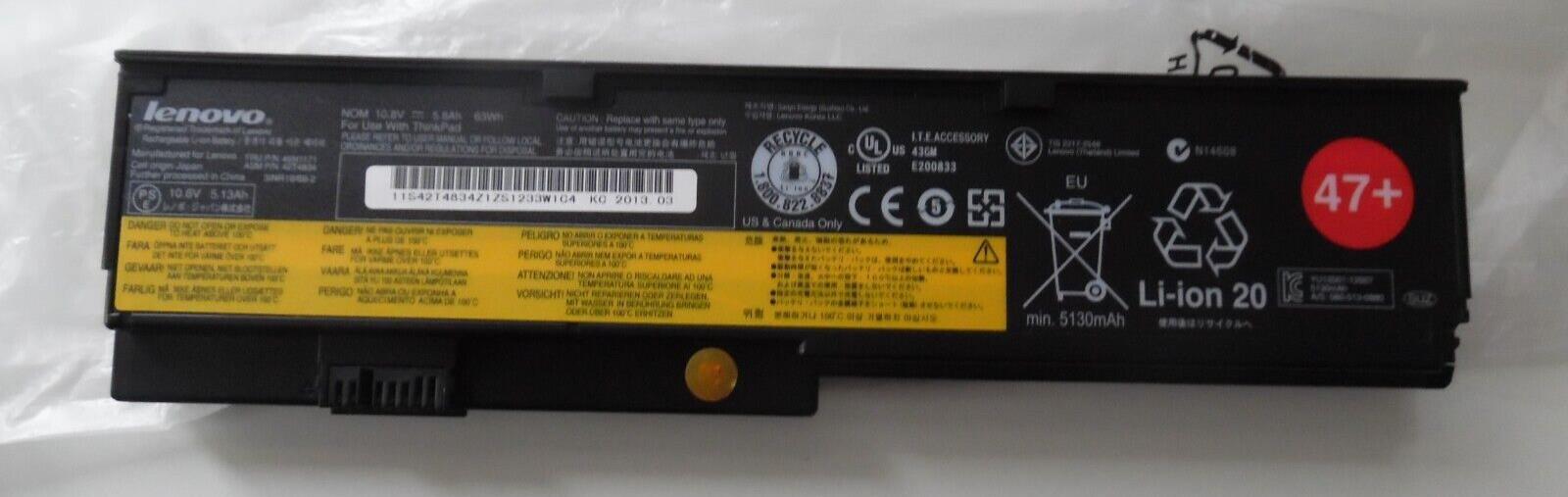 6 cells 4400mAhBattery for Lenovo 45N1171