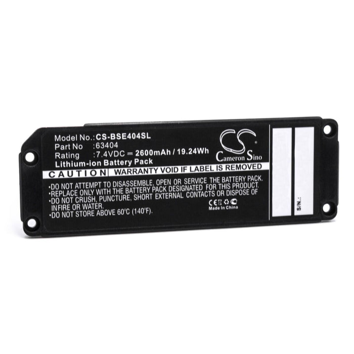 Battery for Bose SoundLink Mini 413295 2600mAh 7.4V Li-Ion