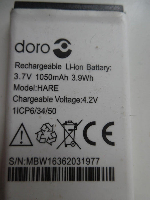 Battery for Doro Hare  332 332GSM HARE 3.7V RoHS