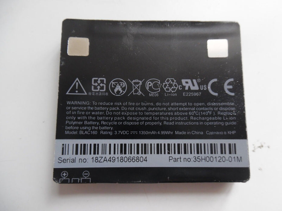 Battery for HTC BLAC100 Blackstone Blackstone 100 35H00120-01M 1350mAh NEW