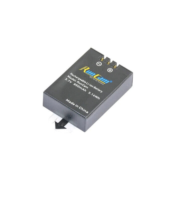 RunCam 2 / 3S Removable 3.7V 850mAH Li-ion Battery (RC2-09)