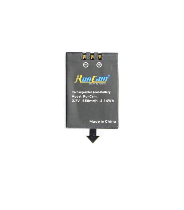RunCam 2 / 3S Removable 3.7V 850mAH Li-ion Battery (RC2-09)