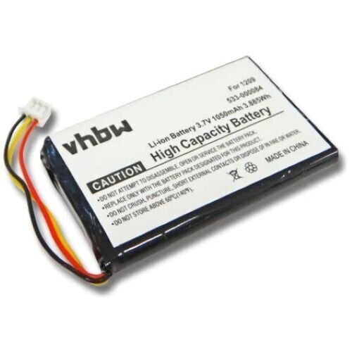 vhbw Battery Replacement for Logitech 533-000084, 1209 for Remote Control (1050m
