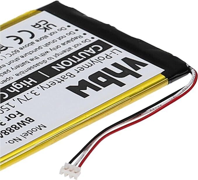 vhbw Battery Replacement for Garmin EE39EF08B0E3, US503, 361-00051-02, 361-00051