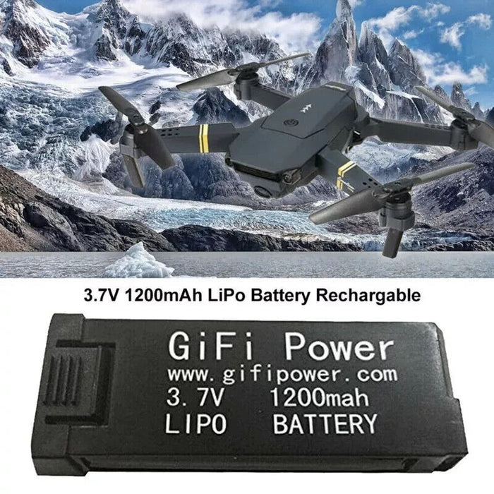 Power Lipo Battery 3.7V 1200mAh Replacement Electronic For JY019 S168 E58 M68