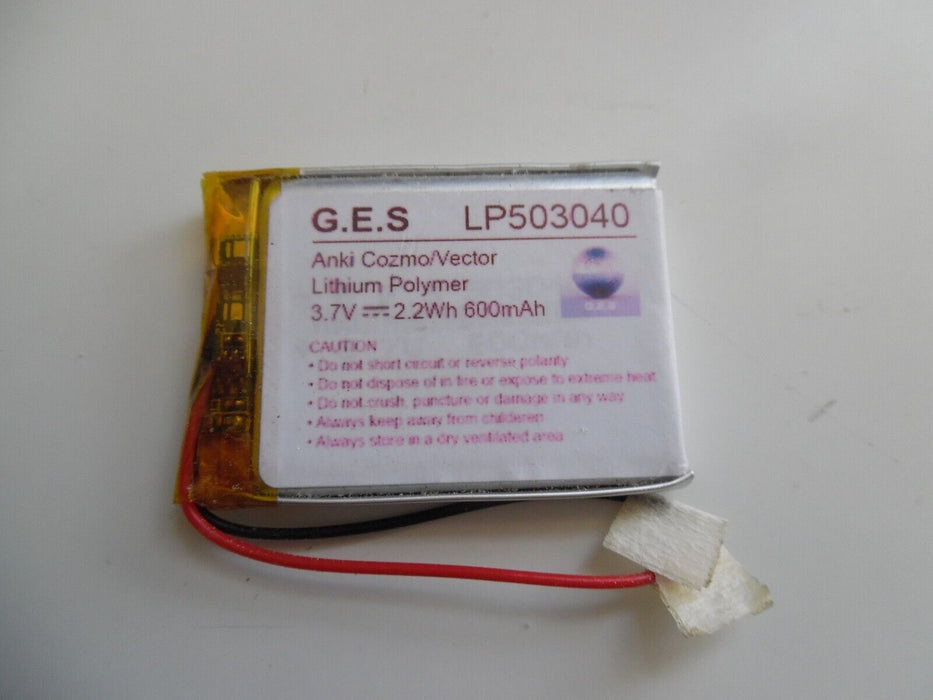 3.7v 600mAh LP503040 Liter Energy Lithium Polymer Battery  GES