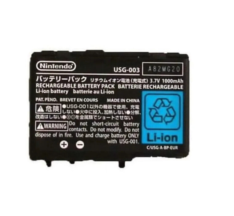 Nintendo DS Lite DSL NDS Lite NDSL 1000mAh Battery Kit - USG-003 Uk Stock