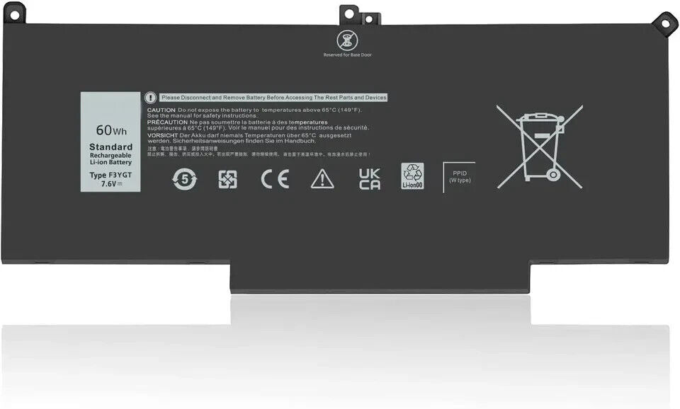 battery F3YGT DM3WC for Dell Latitude 7480 E7280 E7380 E7480 E7290 E7390 E7490