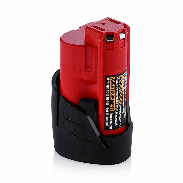 For Milwaukee M12 LI-ION Battery 48-11-2402/M12-18C Charger