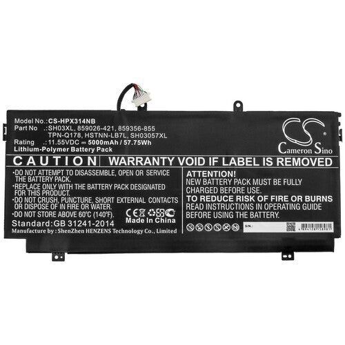 Cameron Sino Battery For HP ENVY 13-AB082 CS-HPX314NB 982250