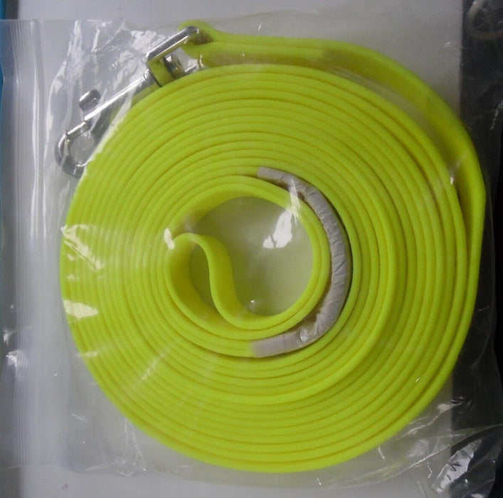 15 feet neon yellow dog lead