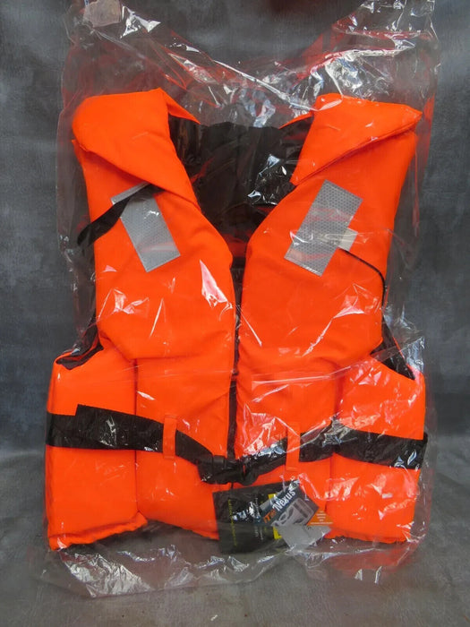 A UNUSED LIFE JACKET 100 MODEL N007  112-137cm