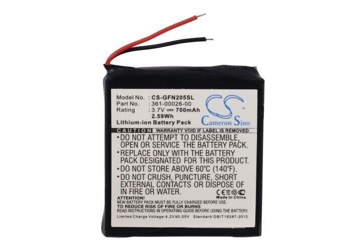 Battery Garmin Forerunner 205 Forerunner 305 Forerunner 305i Cs-gfn205sl