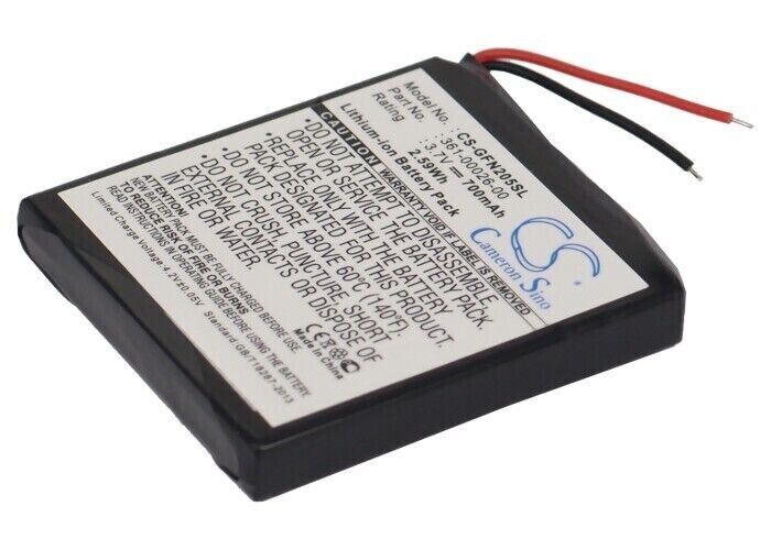 Battery Garmin Forerunner 205 Forerunner 305 Forerunner 305i Cs-gfn205sl