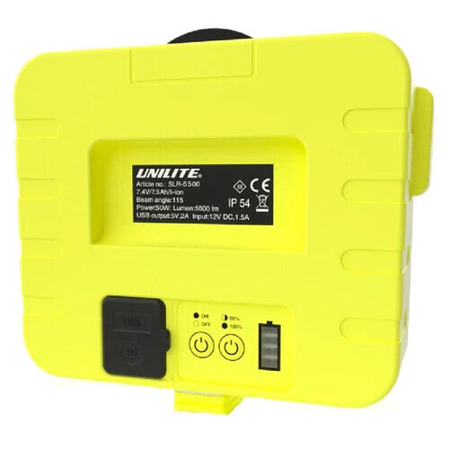 Unilite BATTERY-SLR5500 Spare Battery & Powerbank for SLR-3500 & SLR-5500 Rechar