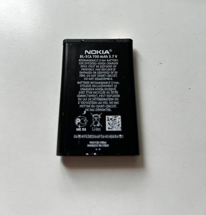 Genuine Nokia Battery BL-5CA 1100 1110 1111 1112 1200 1208 1209 1680 2310