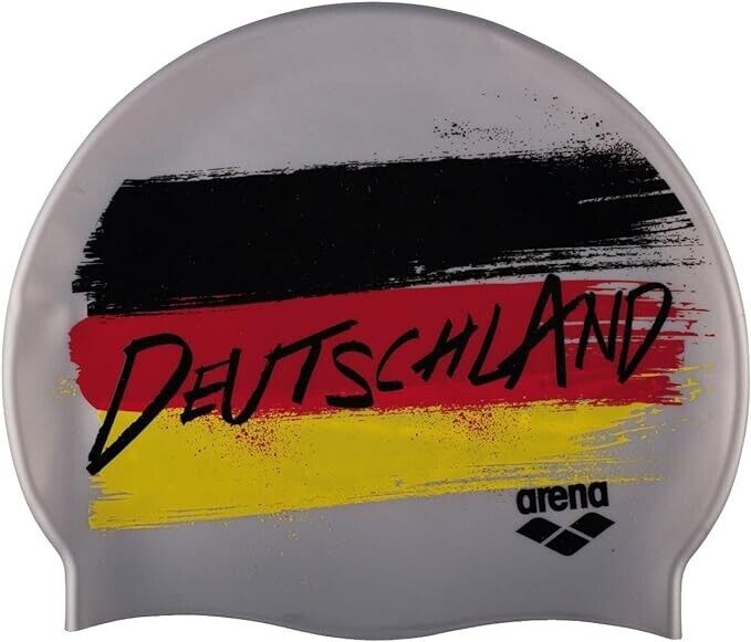 Arena 1e368 Children's Swimming Cap, Children's, 1E368, Flag Deutschland, One S