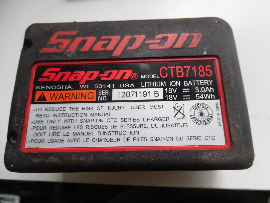 Snap on 18V Battery 3.0Ah  CTB7185 18V