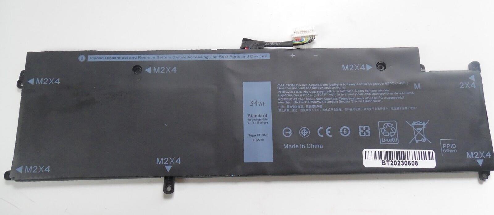 Battery XCNR3  for Dell Latitude 13 7370 Ultrabook laptop MH25J